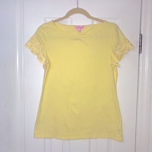 Lily Pulitzer Hilly Eyelet Top M